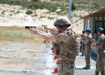Jandarma Piyade Tüfeği ve Tabanca Atış Yarışması'nın kazananları belli oldu