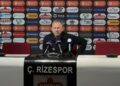 Çaykur Rizespor - Beşiktaş maçının ardından