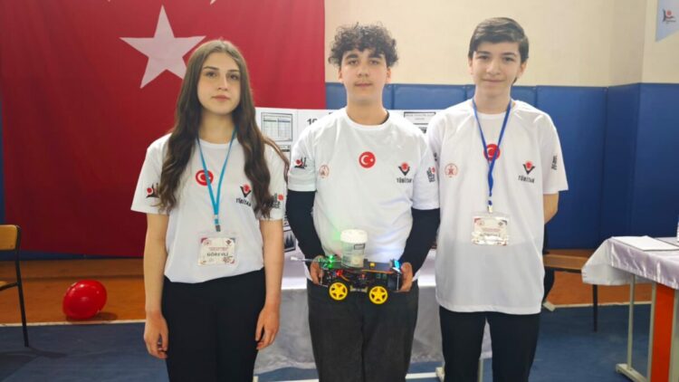 Lise öğrencilerinden orman yangınlarına robotik müdahaleli çözüm