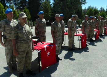 Kilis'te engelli bireyler, 1 gün için asker oldu