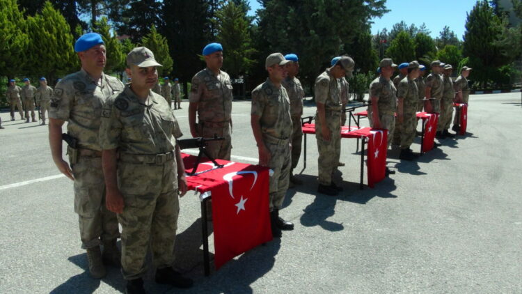 Kilis'te engelli bireyler, 1 gün için asker oldu