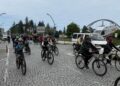 Rize'de 19 Mayıs coşkusu; bisiklet turunda 4 kilometre pedal çevirdiler