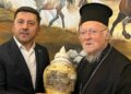 Fener Rum Patriği Bartholomeos, ayin için Nevşehir'e geldi
