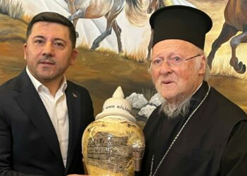 Fener Rum Patriği Bartholomeos, ayin için Nevşehir'e geldi