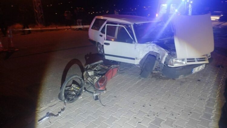 Niğde’de otomobil ile motosiklet çarpıştı; 1 ölü, 1 yaralı