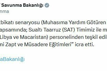 MSB: 'Gemi Zapt ve Müsadere Eğitimleri' icra edildi