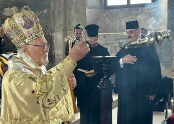 Fener Rum Patriği Bartholomeos, Nevşehir’de ayin yönetti