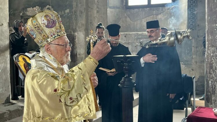 Fener Rum Patriği Bartholomeos, Nevşehir’de ayin yönetti