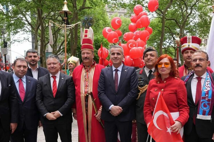 New York'ta 43'üncü Türk Günü Yürüyüşü coşkuyla kutlandı