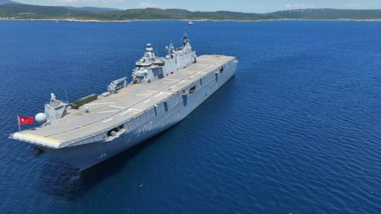 TCG Anadolu'nun imkan ve kabiliyetleri sergilendi