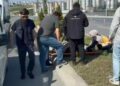 Başakşehir'de hafif ticari aracın çarptığı kadın yaralandı