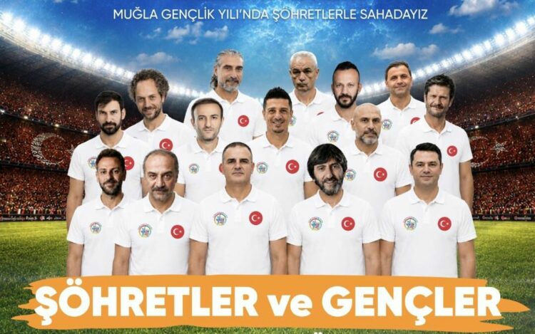 Muğla’da 19 Mayıs’ta ünlüler gençlerle sahaya çıkacak