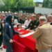 Tekirdağ'da şehit 2 polis memuru için tören