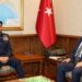 Bakan Güler, Pakistan Hava Kuvvetleri Komutanı Orgeneral Sidhu'yu kabul etti