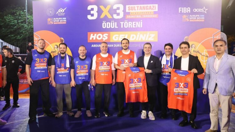 3x3 Uluslararası Basketbol Turnuvası sona erdi