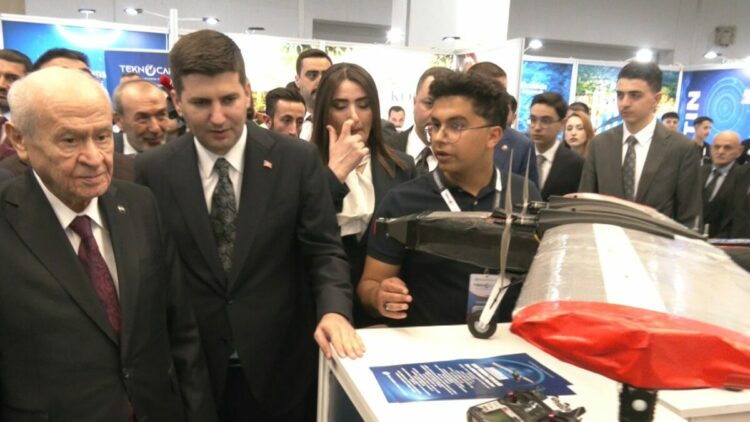 Bahçeli, TEKNOCAK Festivali’ni ziyaret etti