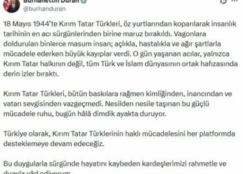 İletişim Başkanı Duran: Kırım Tatar Türklerinin haklı mücadelesini desteklemeye devam edeceğiz