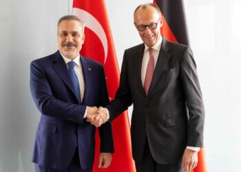 Dışişleri Bakanı Fidan, Almanya Başbakanı Merz ile görüştü