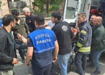 Elektrik akımına kapılan inşaat işçisi yaralandı