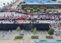 Samsun’da 19 Mayıs kutlamalarında ‘Bayrak Devir Teslim’ töreni