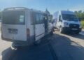 Minibüsler çarpıştı: 4 yaralı