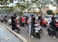 Çorlu'da şehit 2 polis memuru için konvoy düzenlendi