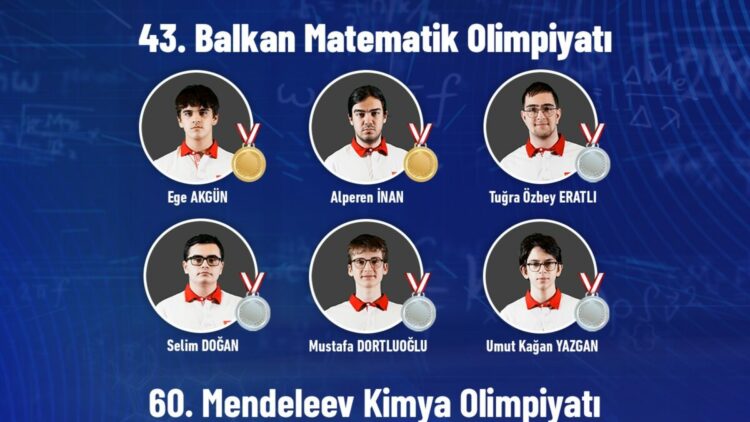 Uluslararası Bilim Olimpiyatları’nda Türk genlerinden büyük başarı: 4 altın, 8 gümüş ve 1 bronz madalya