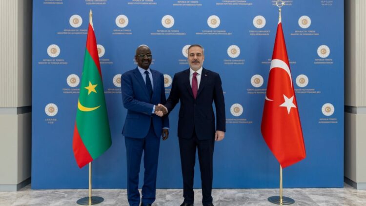 Dışişleri Bakanı Fidan, Moritanyalı mevkidaşı Merzoug ile görüştü