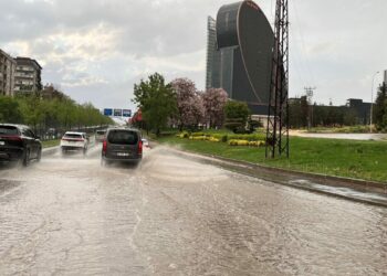 Gaziantep'te sağanak etkili oldu