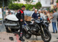 Polis motosikletiyle otomobil çarpıştı: 3 yaralı