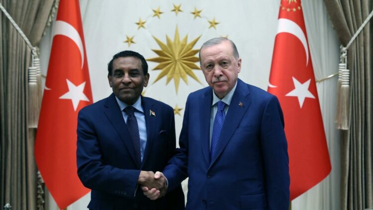 Cumhurbaşkanı Erdoğan, Sudan Başbakanı İdris'i kabul etti