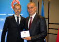 TFF Başkanı Hacıosmanoğlu, UEFA Yönetim Kurulu Toplantısı'na katıldı