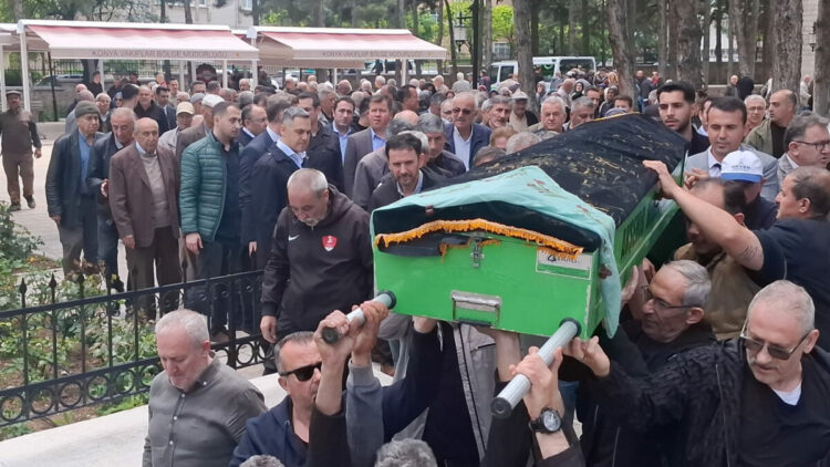 İzmir'de öldürülmüştü, Konya'da toprağa verildi