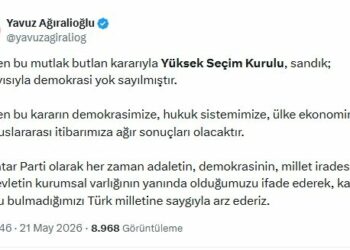 Ağıralioğlu: Demokrasi yok sayılmıştır