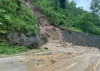 Ordu’da yağışlar heyelanlara neden oldu