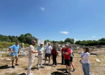 Cruise turistlerinin yeni rotası Stratonikeia oldu