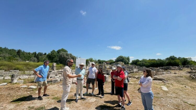 Cruise turistlerinin yeni rotası Stratonikeia oldu