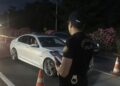Bodrum'da bayram hareketliliği; polis ekiplerinden ilçe girişinde denetim
