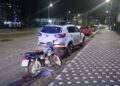 Motosiklet park halindeki cipe çarptı: 1 ölü, 1 yaralı