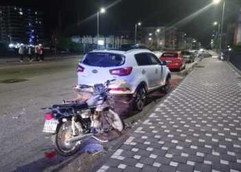Motosiklet park halindeki cipe çarptı: 1 ölü, 1 yaralı