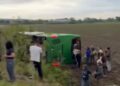Çanakkale'de otobüs devrildi; yaralılar var