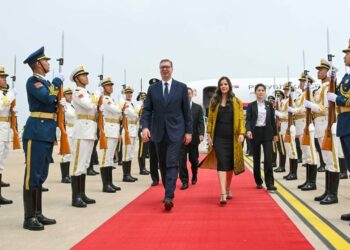 Sırbistan Cumhurbaşkanı Aleksandar Vucic, Çin’de