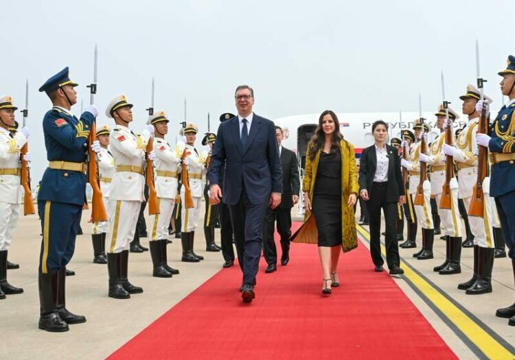 Sırbistan Cumhurbaşkanı Aleksandar Vucic, Çin’de