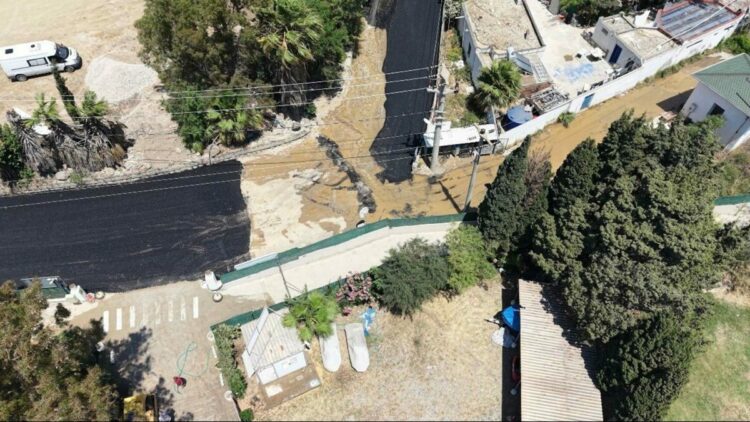 Bodrum’da isale hattı patladı, tonlarca su boşa aktı