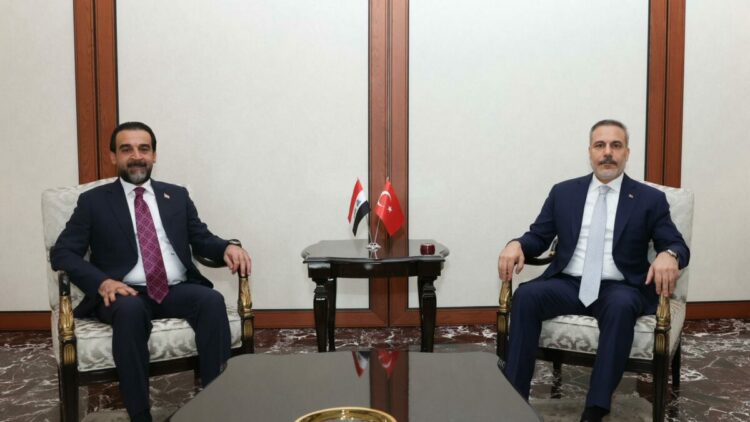 Bakan Fidan, Tekaddum Partisi lideri Halbusi'yi kabul etti