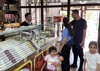 Safranbolu’nun meşhur lokumcularında bayram yoğunluğu