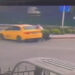 Silivri'de taksiyle motosiklet çarpıştı; kaza kamerada