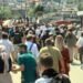 Kurban Bayramı öncesi Eminönü'nde yoğunluk oluştu