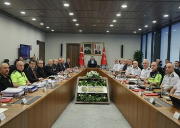 İçişleri Bakanlığı'nda NATO Zirvesi'ne yönelik güvenlik toplantısı