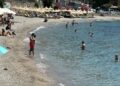 Bodrum'da bayram tatilinde sahillerde yoğunluk